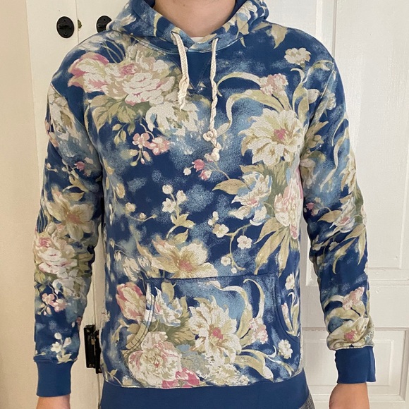 RARE Polo Ralph Lauren floral hoodie